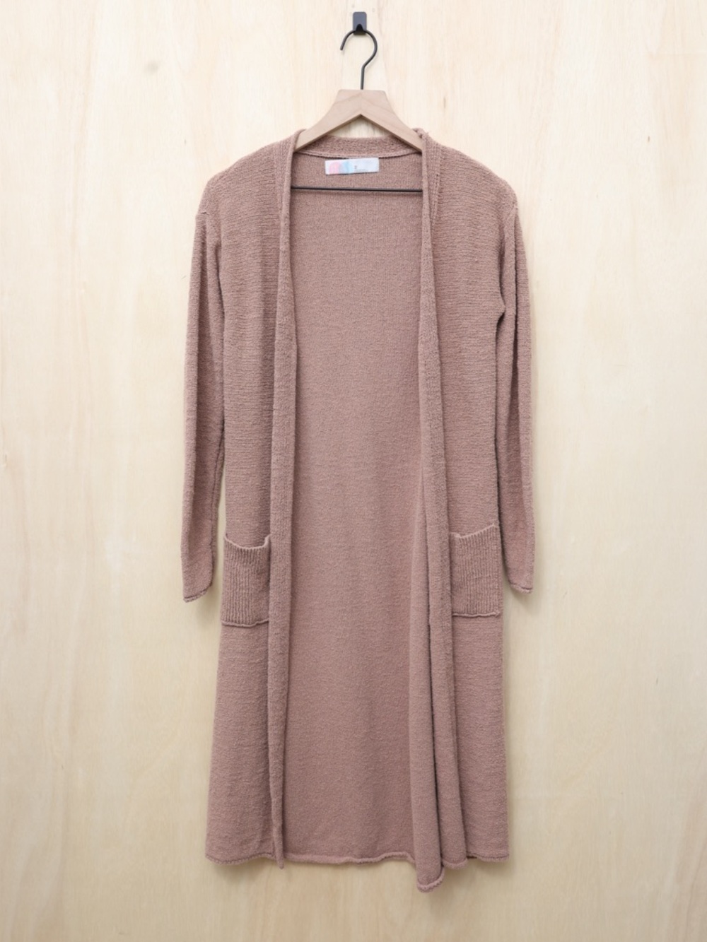 Free People Beach Longline Cardigan Tan XS - Picture 2 of 4